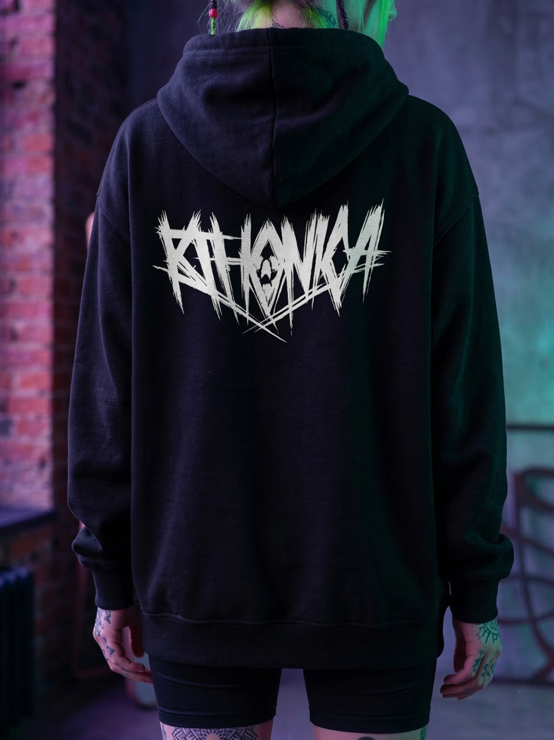 Hoodie Below view 1